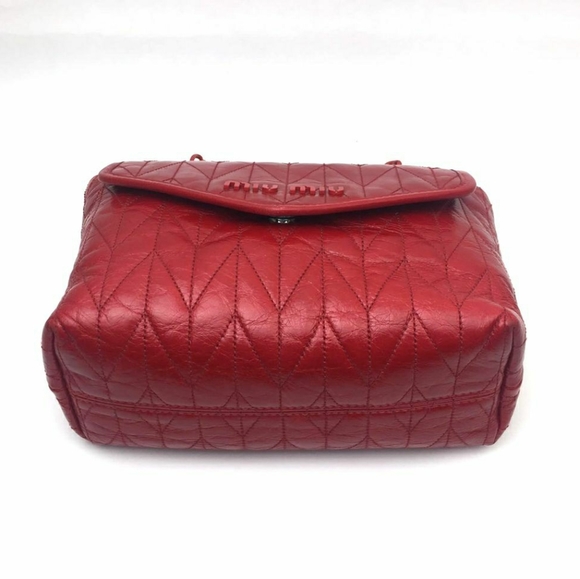 SOLD.  MIU MIU Small Trapuntato Quilted Calfskin … - Picture 6 of 14